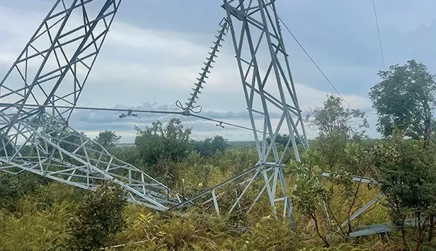 SIC impede vandalização de torre da linha de transporte Laúca–Bita11 de Janeiro de 2026